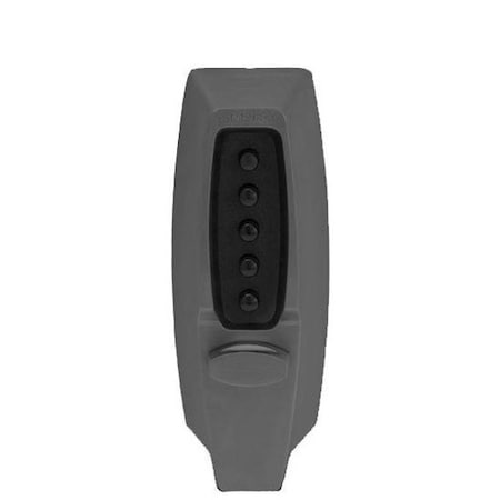 Dormakaba Kaba: Simplex Combination Deadbolt, 2-3/4" Backset, Black KABA-7102-19-41